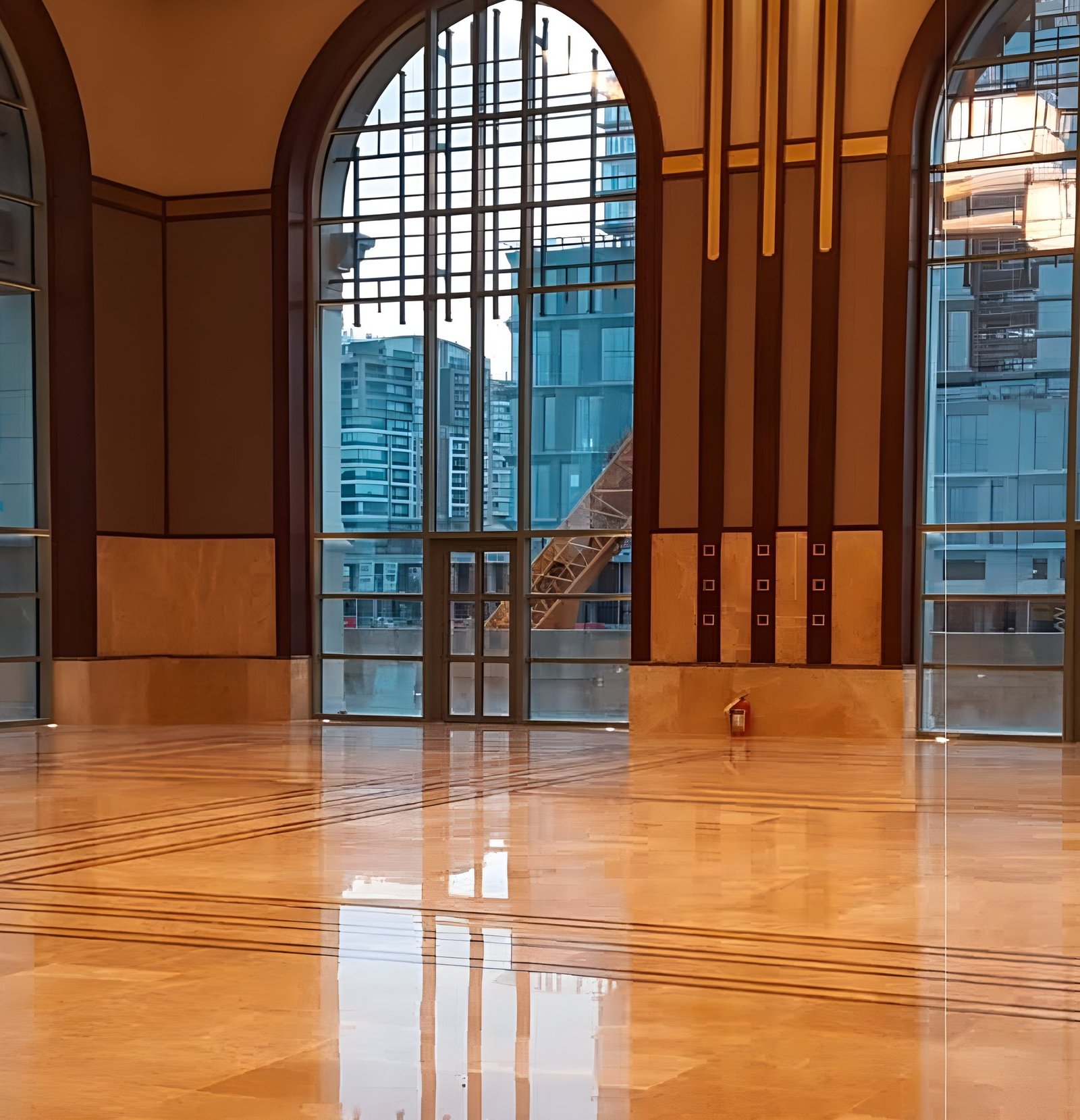 Olçar Silim mermer zemin silim ve parlatma uygulaması